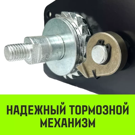 Лебедка ручная барабанная с тормозом HITCH HWB 1100 1100 кг лента 10 м (SZ073179) купить в Надыме