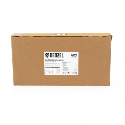 Конвектор электрический XCE-2000, 230 В, 2000 Вт, X-образный нагреватель Denzel 98117 купить в Надыме