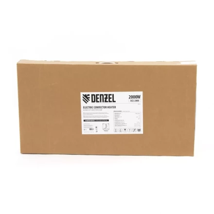 Конвектор электрический XCE-2000, 230 В, 2000 Вт, X-образный нагреватель Denzel 98117 купить в Надыме