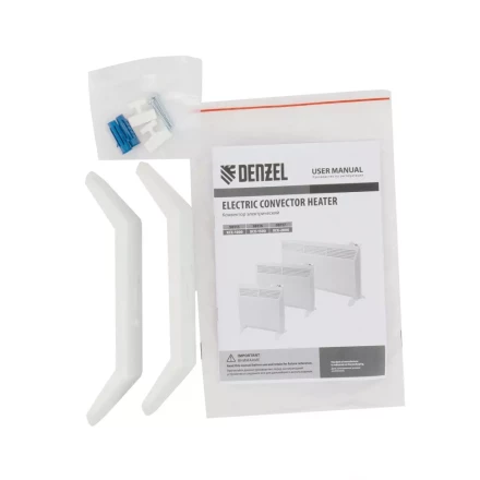 Конвектор электрический XCE-2000, 230 В, 2000 Вт, X-образный нагреватель Denzel 98117 купить в Надыме