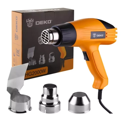 Фен строительный DEKO HG2000W, 063-4166 купить в Надыме