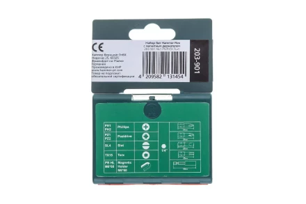 Набор бит HAMMER 25мм (PB набор No1 7шт. Ph/Pz/Sl) купить в Надыме