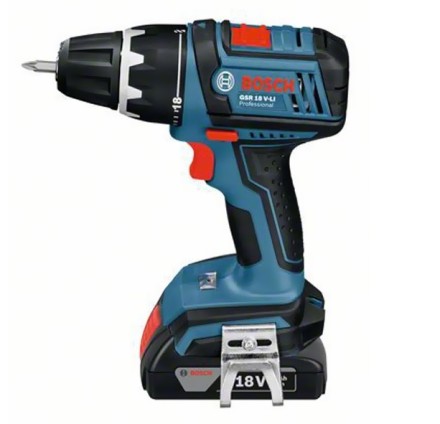 Аккумуляторная дрель-шуруповерт BOSCH GSR 18 V-LI (0.601.866.10J) купить в Надыме