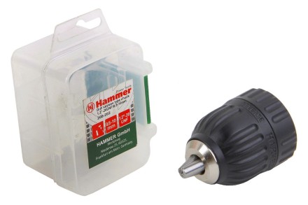 Патрон для дрели HAMMER Ф10мм 1/2&quot; (208-202) купить в Надыме