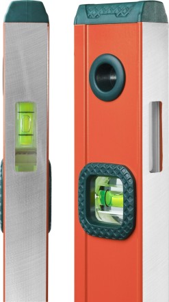 Уровень KRAFTOOL алюминиевый, 2 глазка, 100см 34721-100_z01 купить в Надыме
