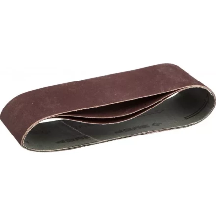 Лента шлифовальная бесконечная ЗУБР "МАСТЕР" на тканевой основе, для ЛШМ, P320, 75х457мм, 3шт 35541-320 купить в Надыме