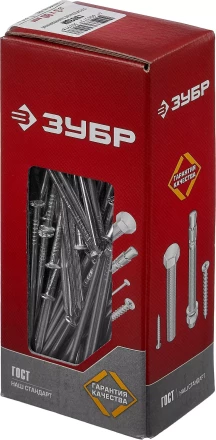 ЗУБР ГОСТ 4028-63, 80 x 3 мм, цинк, 1 кг, строительные гвозди (305031-30-080) купить в Надыме