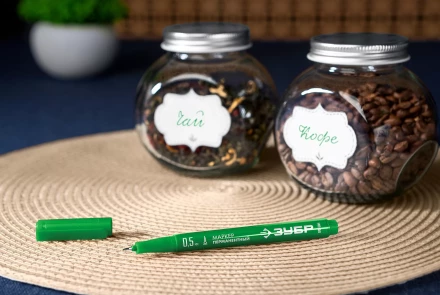 ЗУБР МП-50 зеленый, 0.5 мм перманентный маркер (06321-4) купить в Надыме