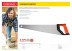 Ножовка по дереву (пила) MIRAX Universal 500 мм, 5 TPI, рез вдоль и поперек волокон, для крупных и средних заготовок 1502-50_z01 купить в Надыме
