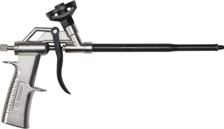 Пистолет ЗУБР для монтажной пены, тефлоновое покрытие, инновац регулятор, уплотнит кольца в корпусе и сопле 06878 купить в Надыме