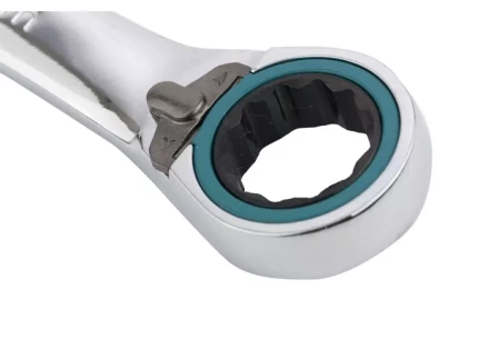 Набор ключей комбинированных с трещоткой, 8 - 19 мм, 7шт., реверсивные, CrV GROSS 14892 купить в Надыме