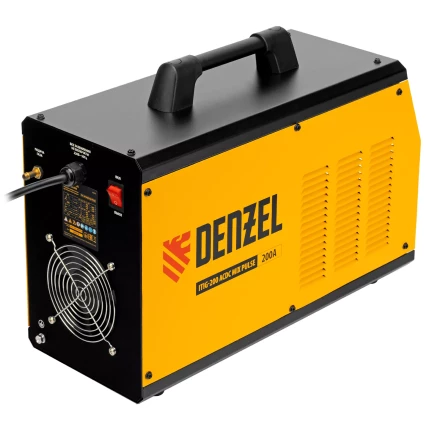Аппарат инвертор. аргонодуговой сварки ITIG-200 ACDC Mix Pulse, 200 А, ПВ 60%// Denzel 94319 купить в Надыме