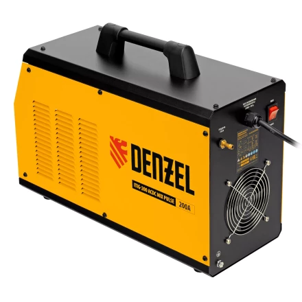 Аппарат инвертор. аргонодуговой сварки ITIG-200 ACDC Mix Pulse, 200 А, ПВ 60%// Denzel 94319 купить в Надыме