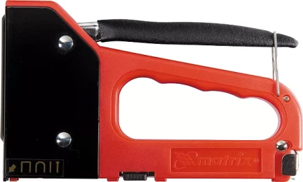 Степлер мебельный 4-функциональный пластиковый тип скобы:53 28 300 500 6-14 мм MATRIX MASTER 40905 купить в Надыме