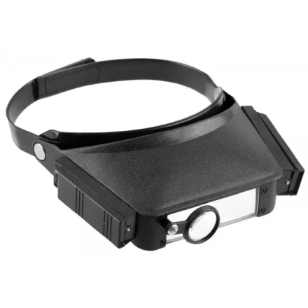 Лупа STAYER "STANDARD" с креплением на голову, изменяемое увеличение, с подсветкой 40520-2 купить в Надыме