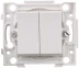 Выключатель СВЕТОЗАР проходной двойной SV-55231-2 купить в Надыме