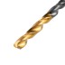 Сверло по металлу, 2,5 мм, HSS-Tin, Golden Tip, 10 шт. Denzel 717204 купить в Надыме