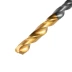 Сверло по металлу, 2,5 мм, HSS-Tin, Golden Tip, 10 шт. Denzel 717204 купить в Надыме