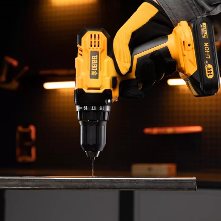 Сверло по металлу, 2,5 мм, HSS-Tin, Golden Tip, 10 шт. Denzel 717204 купить в Надыме