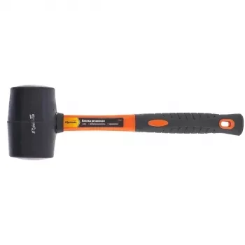 Киянка резиновая 450 г черная резина фибергласовая рукоятка SPARTA 11126 купить в Надыме