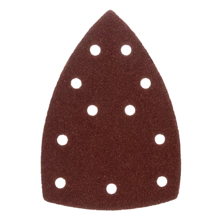 Треугольник абразивный на ворc. подложке под "липучку", перф., P 60, 150х150х100 мм, 5 шт. Denzel 738587 купить в Надыме