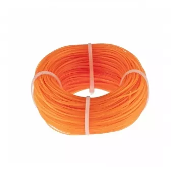 Леска строительная 100 м D 1 мм цвет оранжевый Сибртех 84838 купить в Надыме