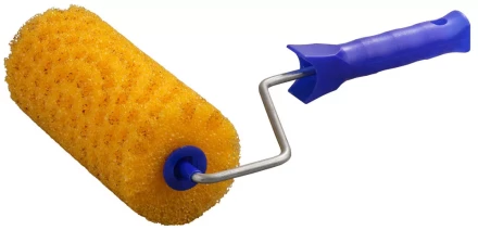 Валик "СТРУКТУРНЫЙ ПОРОЛОН В ГОРОШЕК" малярный в сборе, бюгель 6мм, 80x180мм, STAYER Profi 0367-18 купить в Надыме