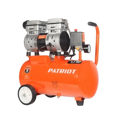 Компрессор безмасляный поршневой прямой привод Patriot Power WO 24-160 купить в Надыме