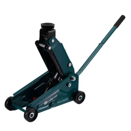 Домкрат гидравлический подкатной Сибртех 50837, 2,5 т, 148-387 мм, в пласт. кейсе купить в Надыме