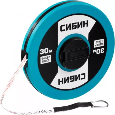 Мерная лента СИБИН фиберглассовая, 30м 34154-30 купить в Надыме