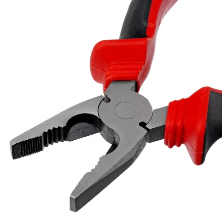 Плоскогубцы комбинированные Matrix, 180 мм, хром-ванадий, двухкомпонентные рукоятки, 17091 купить в Надыме