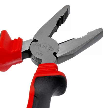 Плоскогубцы комбинированные Matrix, 180 мм, хром-ванадий, двухкомпонентные рукоятки, 17091 купить в Надыме