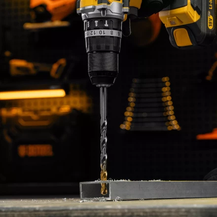 Сверло спиральное по металлу Denzel, 9 х 175 мм, Р6М5, Golden Tip, удлиненное 718262 купить в Надыме