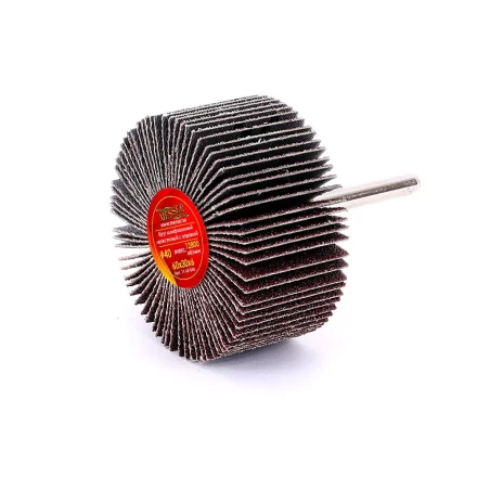 Круг MESSER шлифовальный лепестковый с оправкой (на шпильке) 60х30х6  #40 купить в Надыме