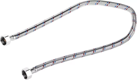 Подводка гибкая ЗУБР для воды, оплетка из нержавеющей стали, г/г 1/2" - 0,6м 51005-G/G-060 купить в Надыме