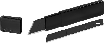 Лезвие OLFA &quot;BLACK MAX&quot; сегментированное, 5шт, 25х126х0,7мм OL-HBB-5B купить в Надыме