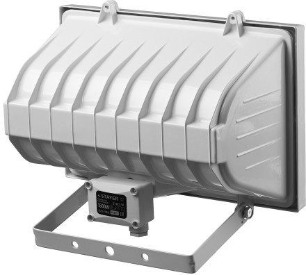 Прожектор STAYER &quot;MASTER&quot; MAXLight галогенный, с дугой крепления под установку, белый, 1500Вт 57107-W купить в Надыме