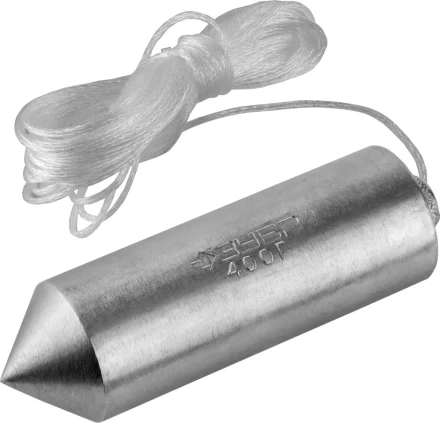 Отвес ЗУБР "МАСТЕР" строительный со шнуром, в пластиковом контейнере, 600 г 0636-600_z01 купить в Надыме