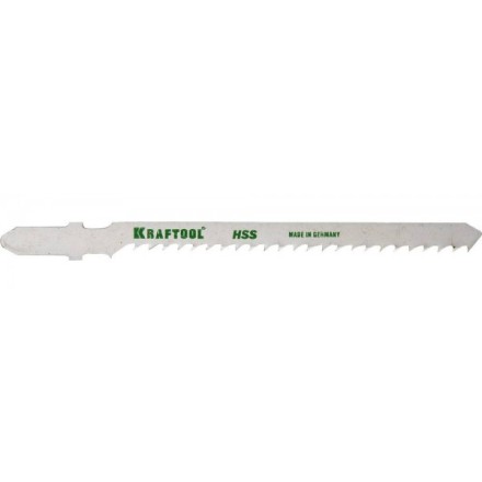 Полотна KRAFTOOL, T227D, для эл/лобзика, HSS, по мягкому металлу, фигурный рез, EU-хвост., шаг 3мм, 75мм, 2шт 159558-3 купить в Надыме
