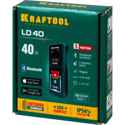 Дальномер лазерный LD-40, 40м 34763 купить в Надыме