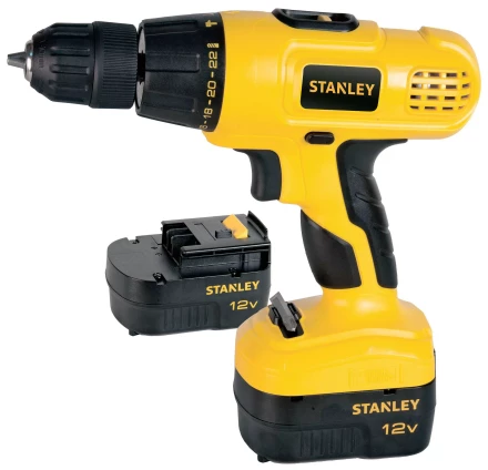 Дрель аккумуляторная Stanley STDC12HBK в кейсе купить в Надыме