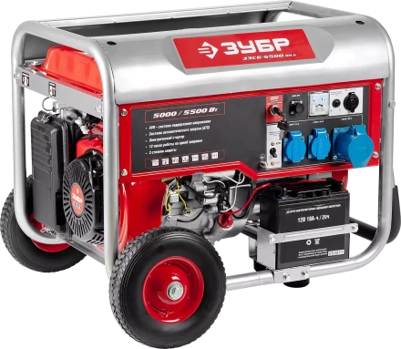 Генератор бензиновый ЗЭСБ-5500-ЭНА серия МАСТЕР купить в Надыме
