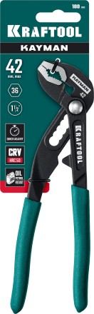 Клещи переставные с быстрой регулировкой KRAFTOOL KAYMAN 22353-18 купить в Надыме
