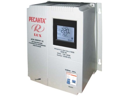 Стабилизатор АСН-5000 Н/1-Ц Ресанта Lux купить в Надыме