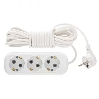 Удлинитель бытовой серия УХз-10-305, с заземлением, 5м, 3 розетки, 10A Stern 95767 купить в Надыме