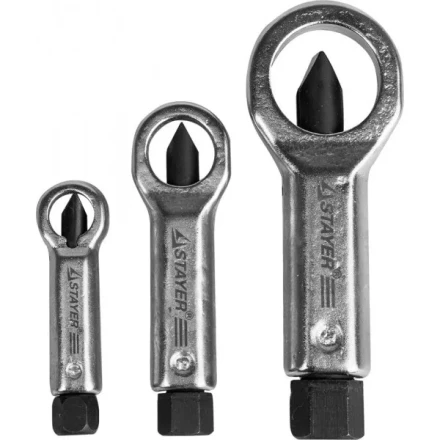 Набор STAYER Съемники стальные, для прикипевших гаек, 3шт 43213-H3 купить в Надыме