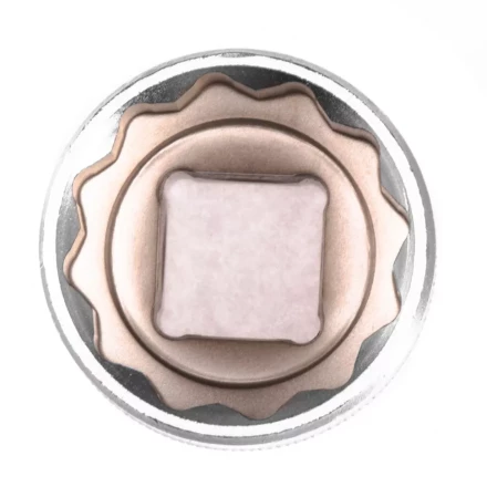 Головка торцевая 27 мм двенадцатигранная CrV под квадрат 1/2 хромированная Stels 13671 купить в Надыме