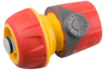 Соединитель GRINDA "Premium" с автостопом, пластмассовый с TPR, 3/4" 8-426430 купить в Надыме