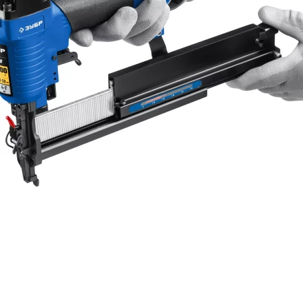 ЗУБР Т55/300, пневматический нейлер-степлер 18Ga 2-в-1: для скоб тип 55 и гвоздей тип 300, Профессионал (31937) купить в Надыме