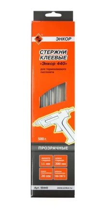 Стержень клеевой 11х300мм ЭНКОР 440 17шт 50440 купить в Надыме